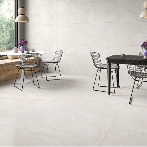 Beige Onyx Marble Effect Matt 30x60cm Wall and Floor Tiles