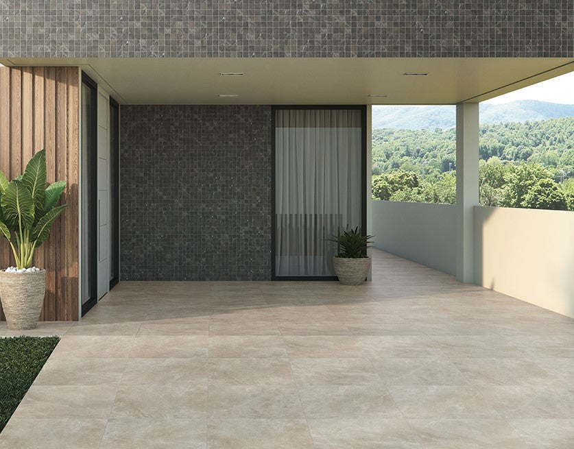 Gloucester BEIGE Matt Large Tile - 90x90cm