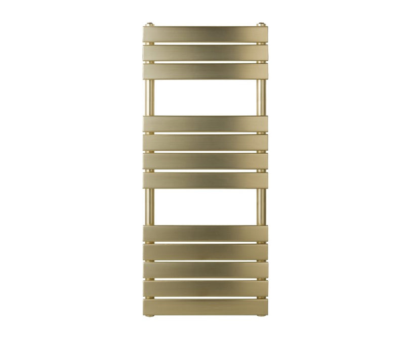 HIX Brushed Brass Radiator by JTP - 800x500/1200x500/1600x500mm