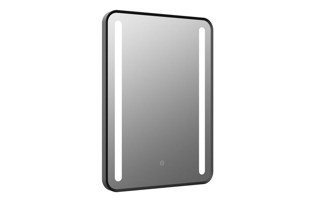 Modern Gloss Light Grey Bathroom Furniture Suite with Black Fittings