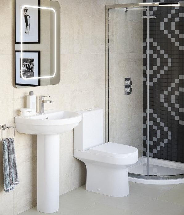 Loma Close Coupled Open Back Comfort Height WC