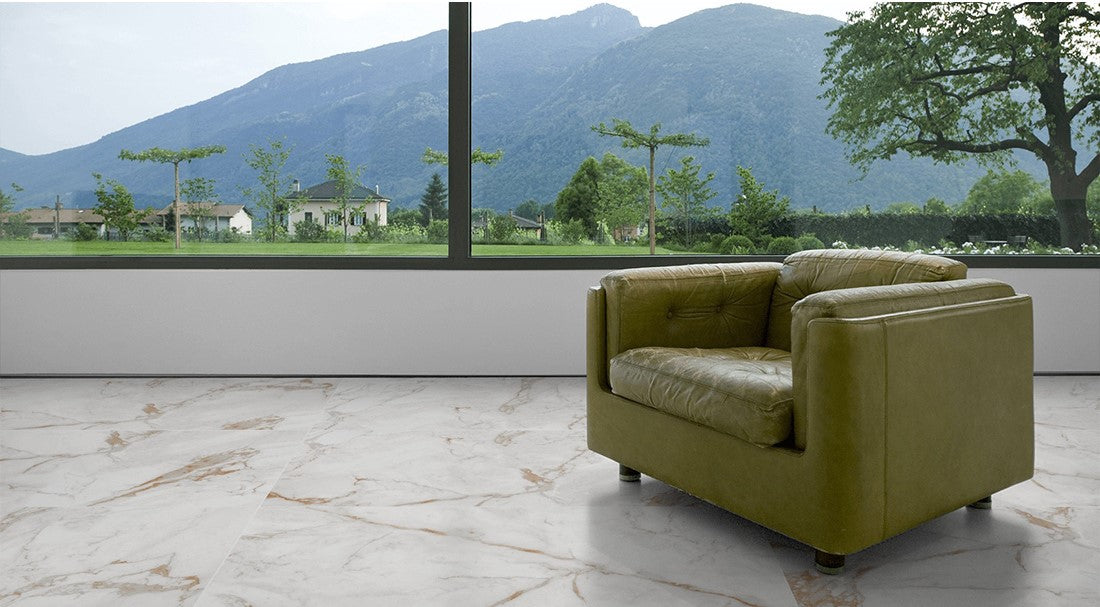 Novella Gold Marble Matt Wall and Floor Tile - 30x60/60x60 and 60x120cm