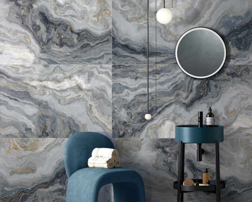 Parisian Blue Onyx Large 60x120cm Floor and Wall Tile