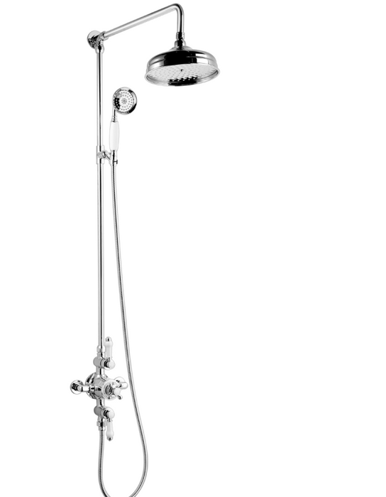 Traditional Thermostatic Exposed Shower