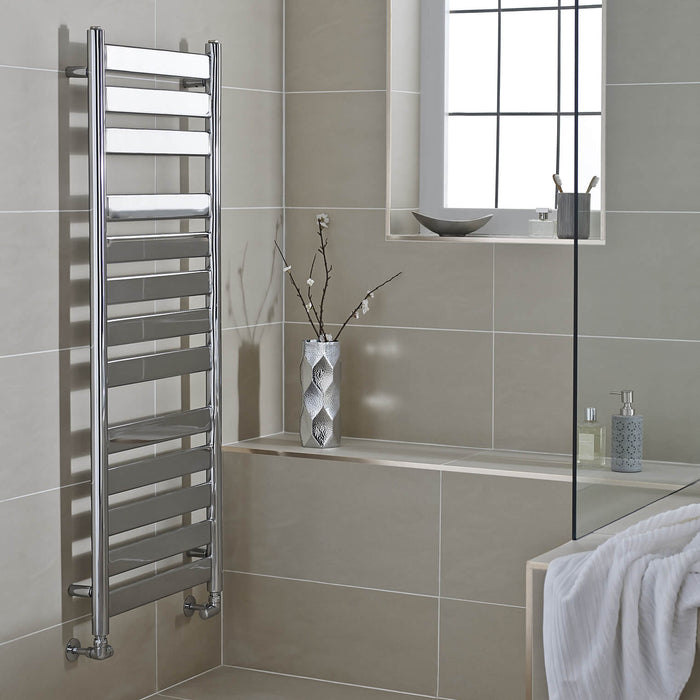 Newark Chrome Plated Designer Heated Towel Rail