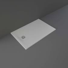 RAK FEELING GREY Slate Effect Shower Tray