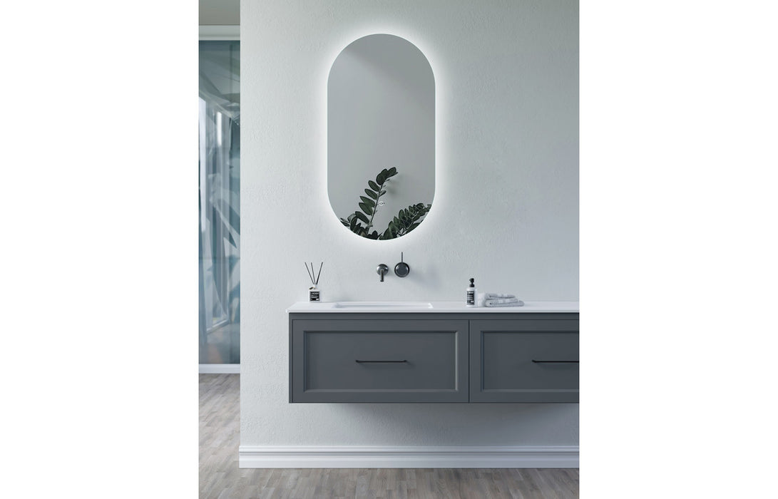 Harmony 400mm Oblong Back-Lit LED Mirror