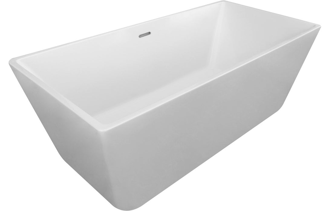 Regent Modern Square Freestanding Bath 1600mm x 750mm