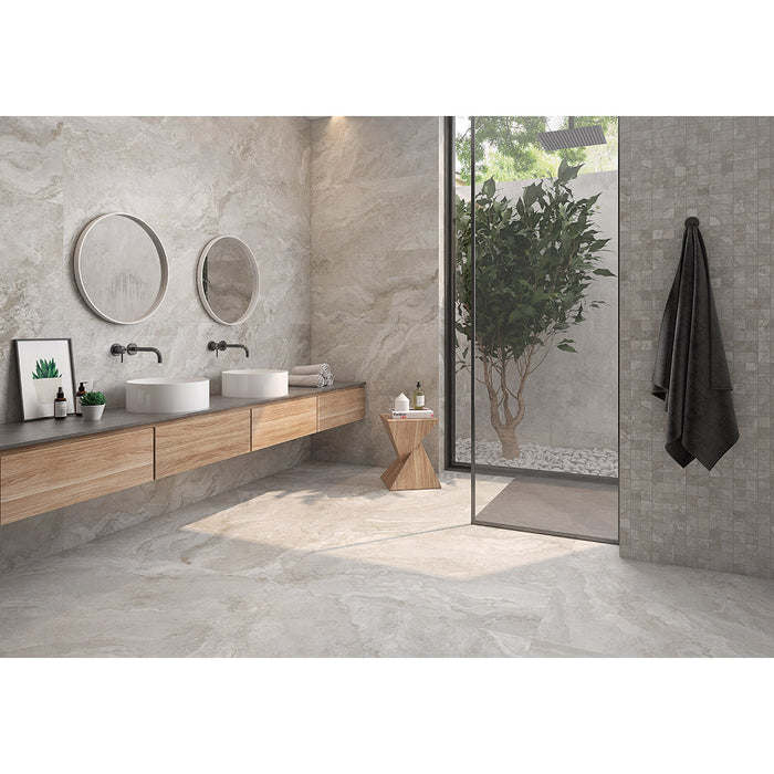 Statement Grey Rectified Matt Wall and Floor Tile - 60x60 and 90x90cm