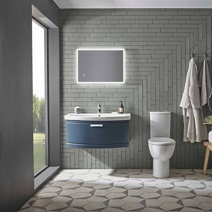 Tavistock Oxford Blue Wall Mounted Vanity Basin Unit - 650mm and 900mm