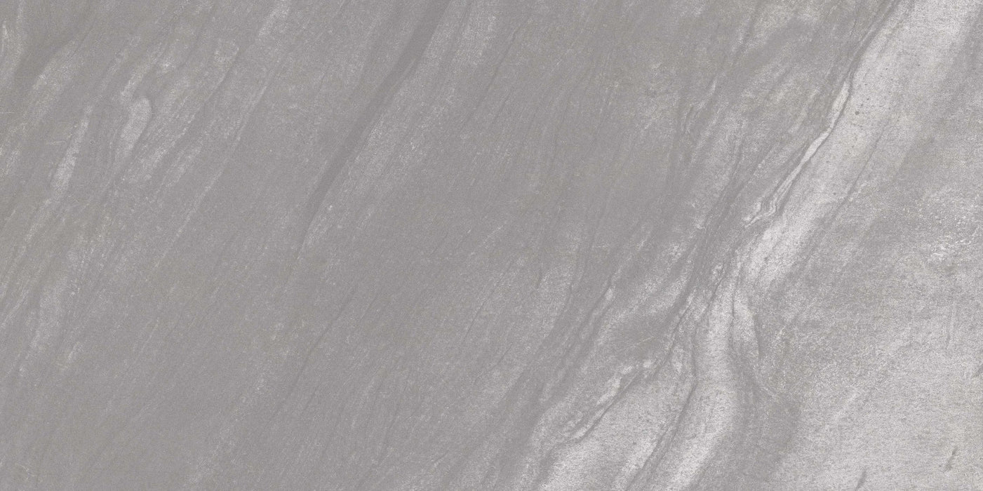 Valencia Matt Dark Grey Stone Effect Wall and Floor Tile - 30x60 and 60x60cm
