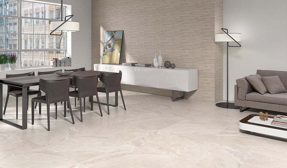 ALASKA BEIGE Wall and Floor Tiles incl Feature Tile - 30x60 and 60x60cm