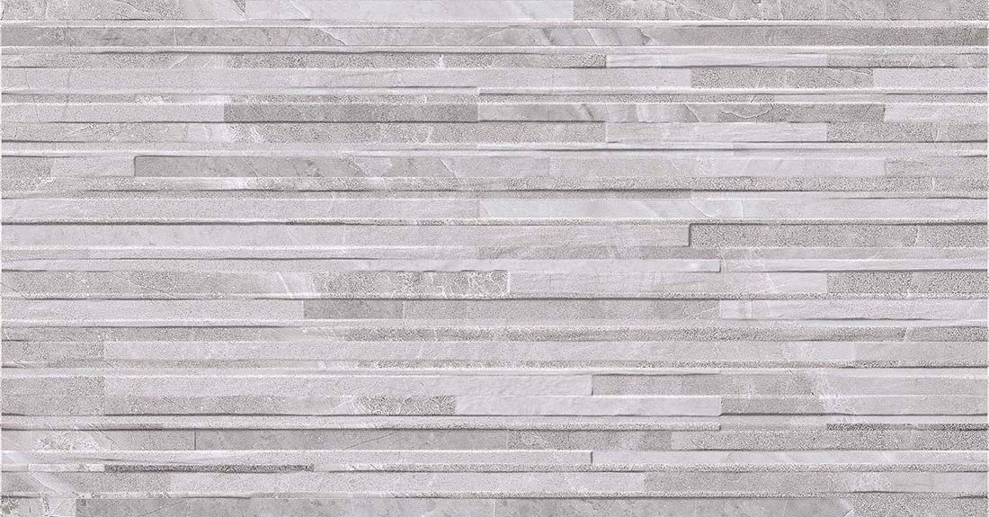 ALASKA Grey Wall and Floor Tiles incl Feature Tile - 30x60 and 60x60cm