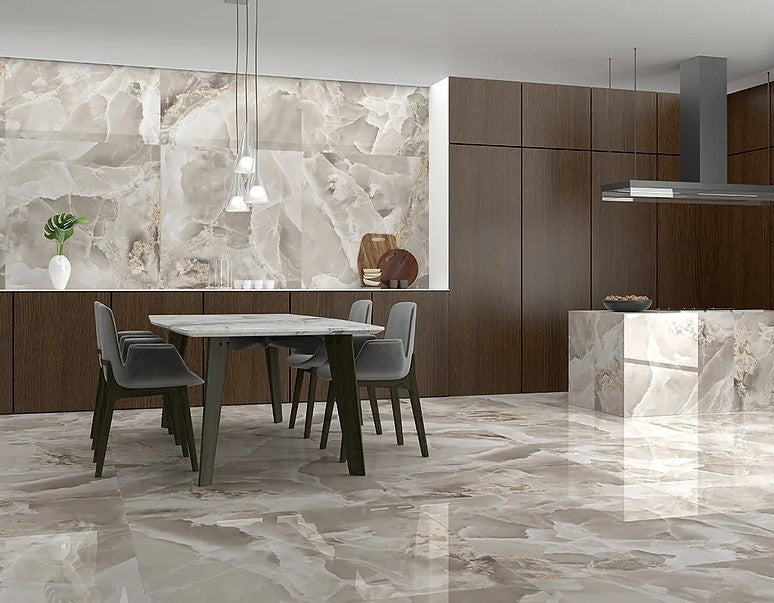 ALLURE TAUPE Onyx Wall and Floor Tile - 60x120cm