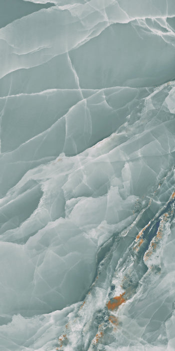 Aqua Turquoise Onyx Marble Effect 60x120 Polished Porcelain Large Wall & Floor Tile