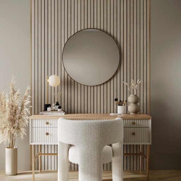 NaturePanel Beige Grey Lorenzo Oak - Wood Slat
