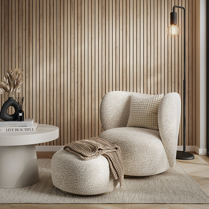 NaturePanel Bleached Cuneo Oak - Wood Slat