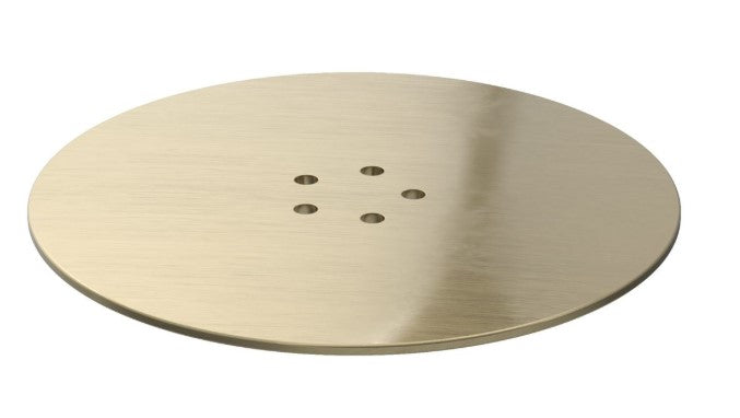 Premium Brushed Brass Shower Enclosure Suite including Enclosure, Shower Tray, Brushed Brass Thermostatic Shower with Brushed Brass Waste - Multiple Sizes