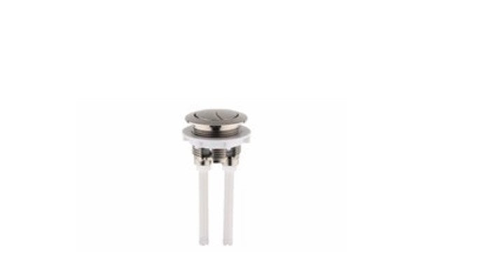 Brushed Nickel Cistern Push Button