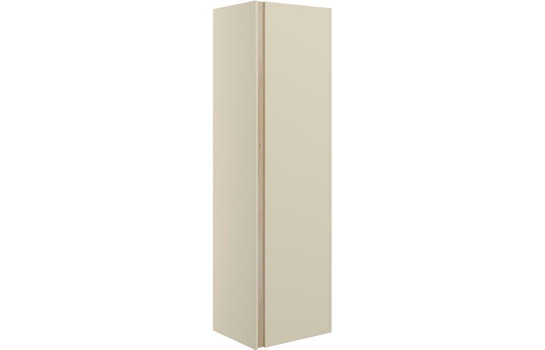 Couture Matt Cotton/Oak Effect Wall Hung Vanity - 615mm/815mm with Optional Tall Unit