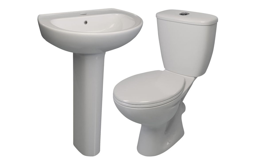 ECO WC and Pedestal Basin Set Pack