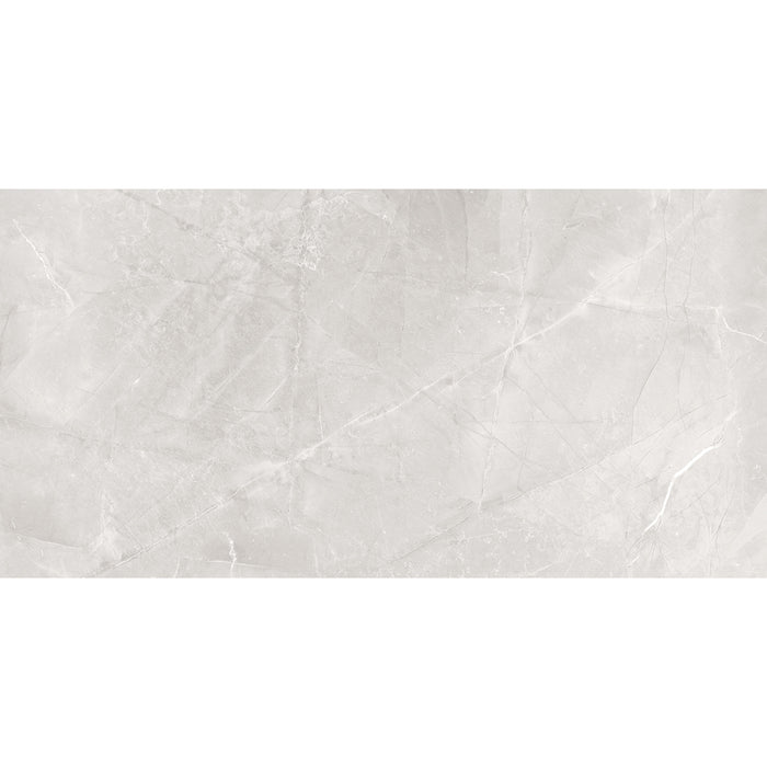 ELEGANCE Armani Matt Light Grey Large Tile - 60x120cm