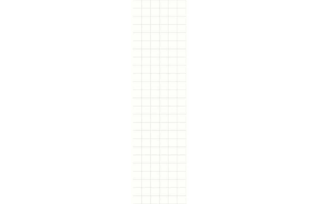 Fibo Contemporary Denver White Tile Effect Bathroom Wall Panel