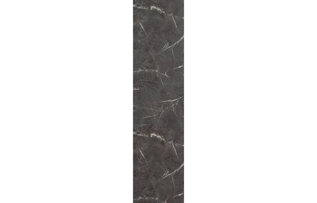 Fibo Marble Black Plain Marble Bathroom Wall Panel
