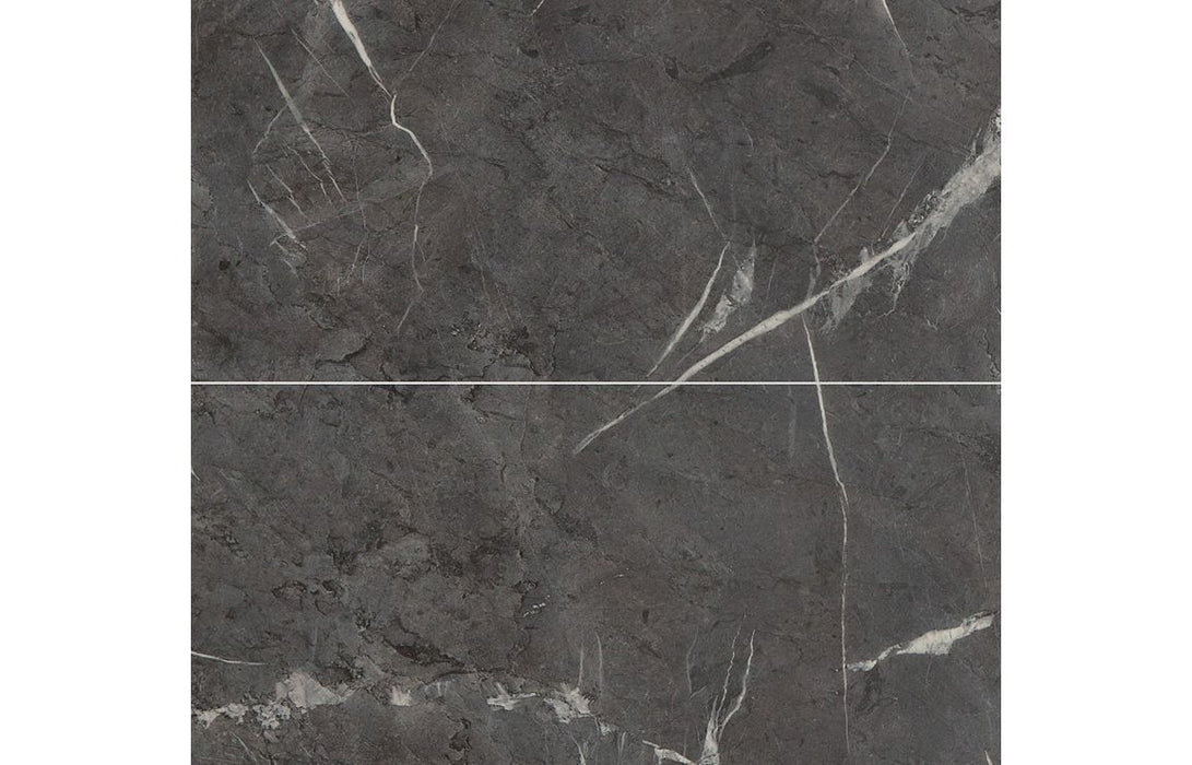 Fibo Marble Black Marble (Tile Effect) Bathroom Wall Panel