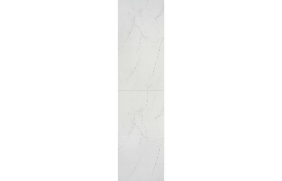 Fibo Marble Bright Marble (Tile Effect) Bathroom Wall Panel