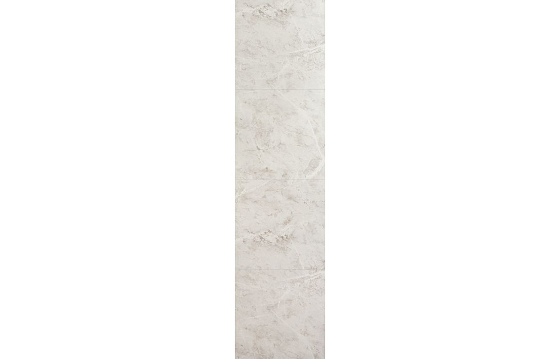 Fibo Marble White Marble (Tile Effect) Bathroom Wall Panel