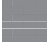 Fibo Urban Aberdeen Metro Brick  Mid Grey Bathroom Wall Panel