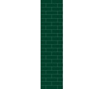 Fibo Urban Bottle Green Metro Brick Bathroom Wall Panel
