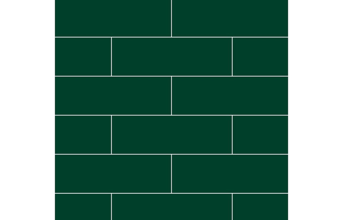 Fibo Urban Bottle Green Metro Brick Bathroom Wall Panel