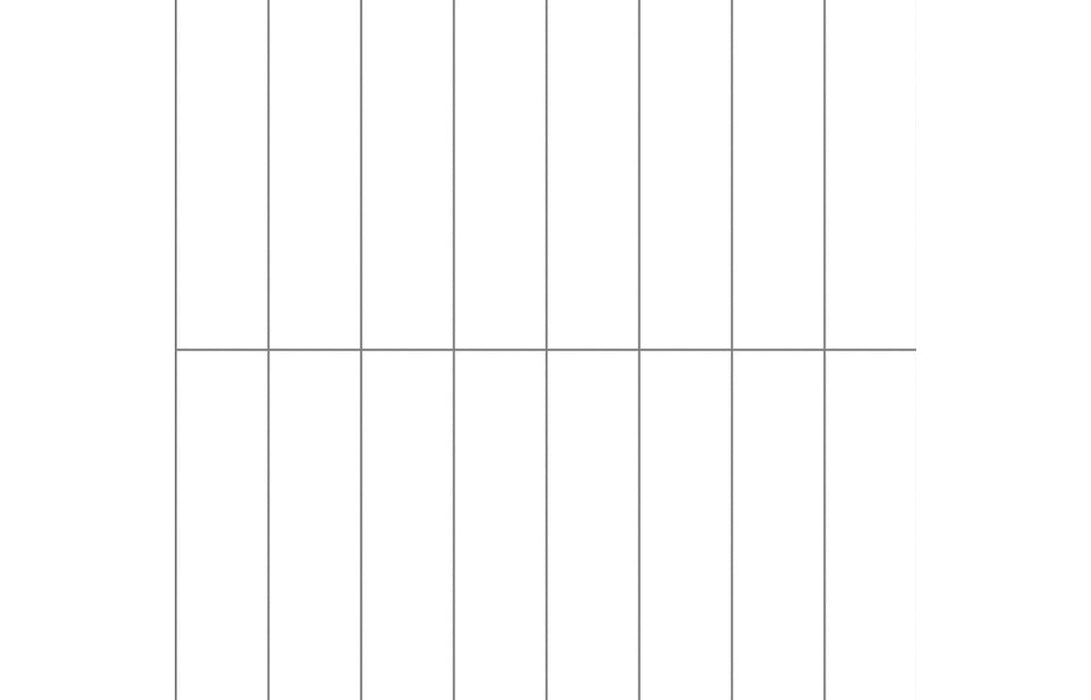 Fibo Urban Denver White Stacked Subway Bathroom Wall Panel