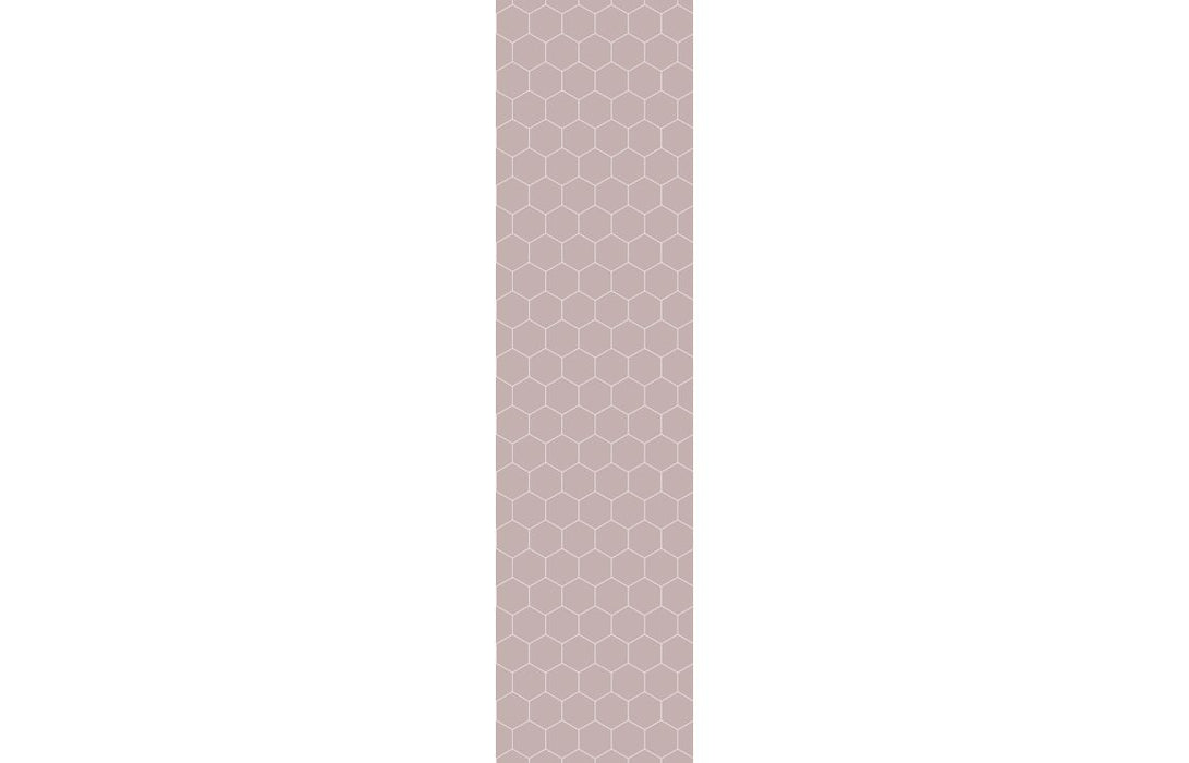 Fibo Urban Dusky Pink Hexagonal Bathroom Wall Panel