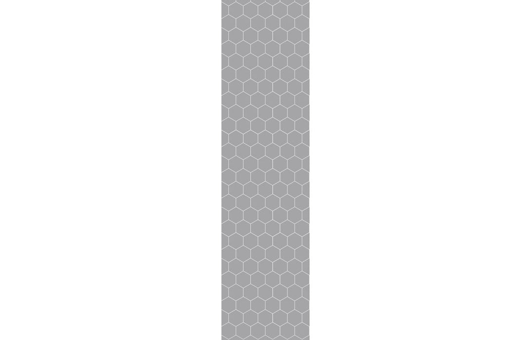 Fibo Urban Medium Grey Hexagonal Bathroom Wall Panel