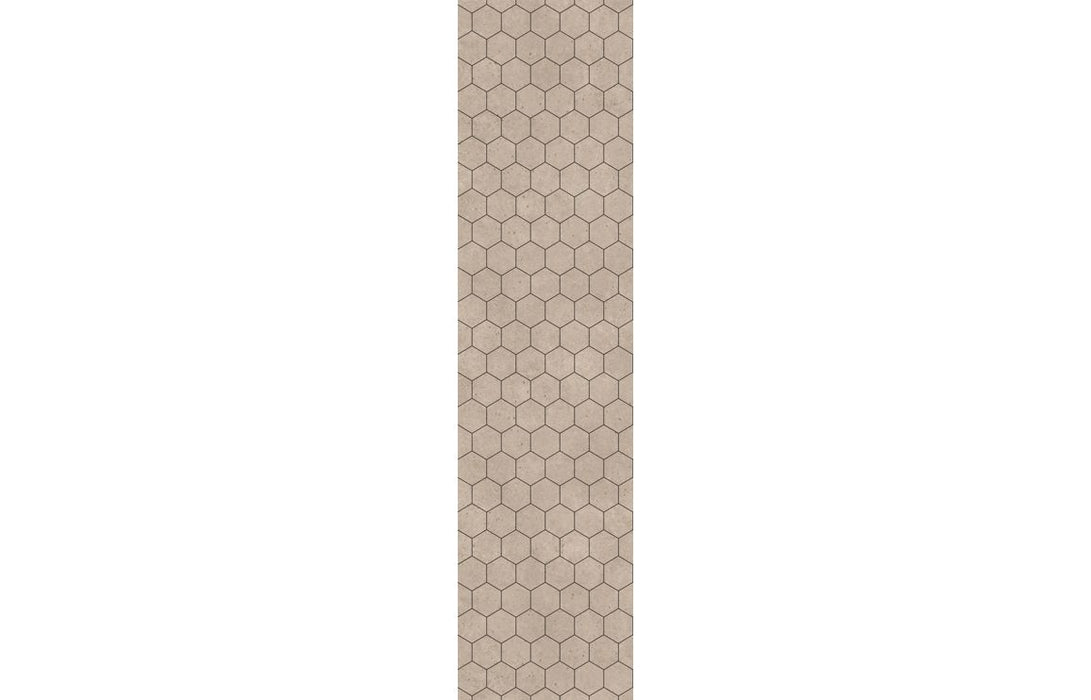 Fibo Urban  Rough Cement Hexagonal Bathroom Wall Panel