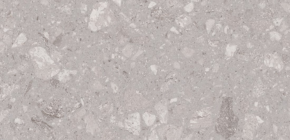 FLAKES GREY Terrazzo Polished Tiles - 30x60/60x60 and 60x120cm Options