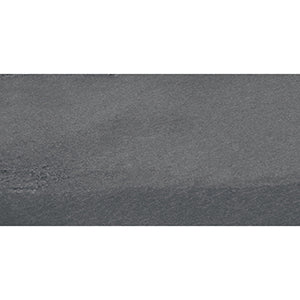 GLAZE Anthracite Semi Polished Sugar Effect Porcelain Tile - 30x60cm