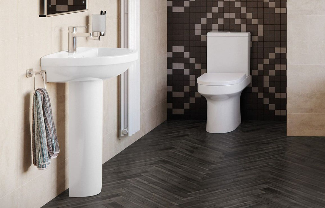 Loma Close Coupled WC and Pedestal Basin Suite