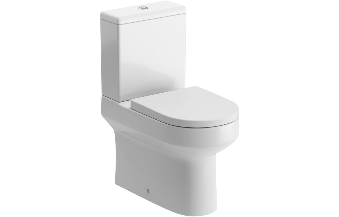 Loma Fully Shrouded Close Coupled WC with Soft Close Seat