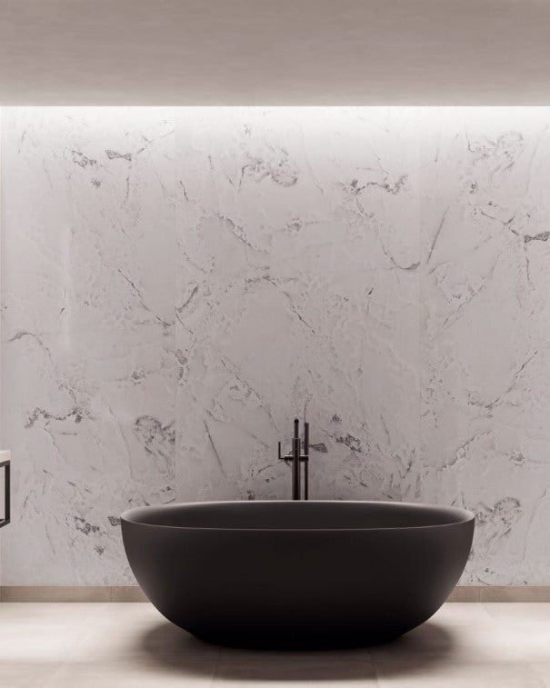 邦楽 JOL [Marble Shaking Ward] Multipanel Linda Barker Onyx Marble Bathroom Wall Panel