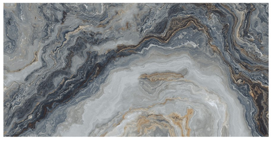 Parisian Blue Onyx Large 60x120cm Floor and Wall Tile