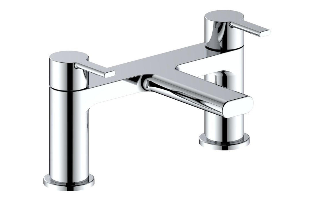 Chrome Bathroom Taps and Shower Set (Round)