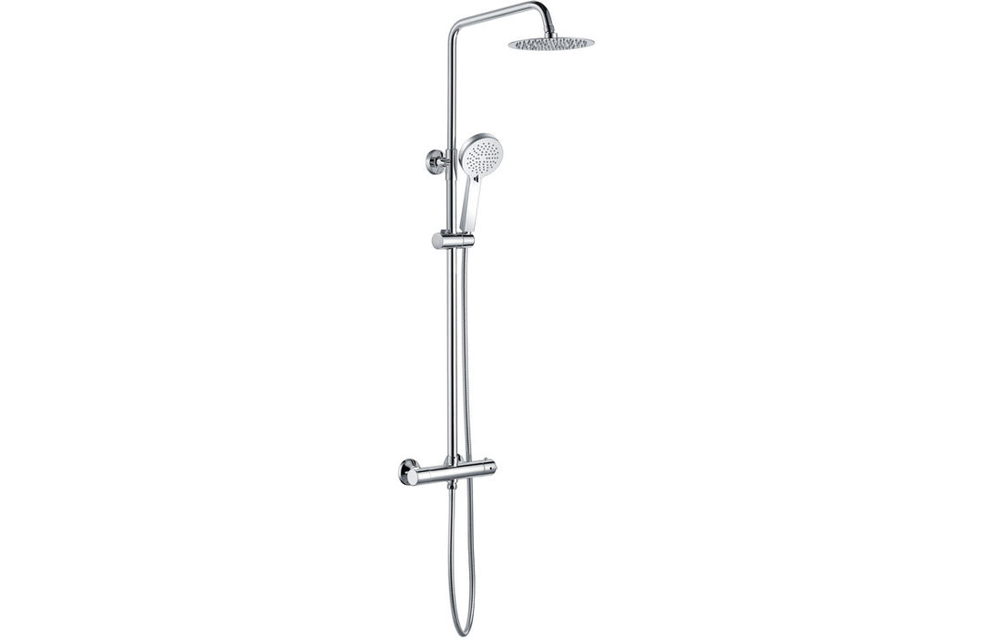 Chrome Bathroom Taps and Shower Set (Round)