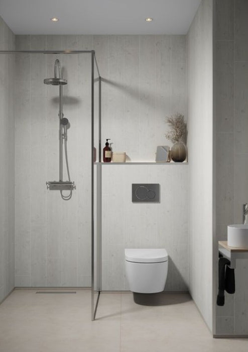 Fibo Scandinavian Avalon Pine (Vertical Plank) Bathroom Wall Panel