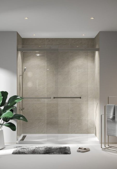 Fibo Scandinavian - Grey Sahara (Tile Effect) Bathroom Wall Panel
