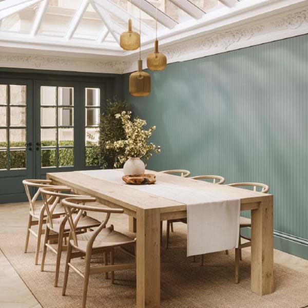 NaturePanel Grained Stone Green - Slat Wall