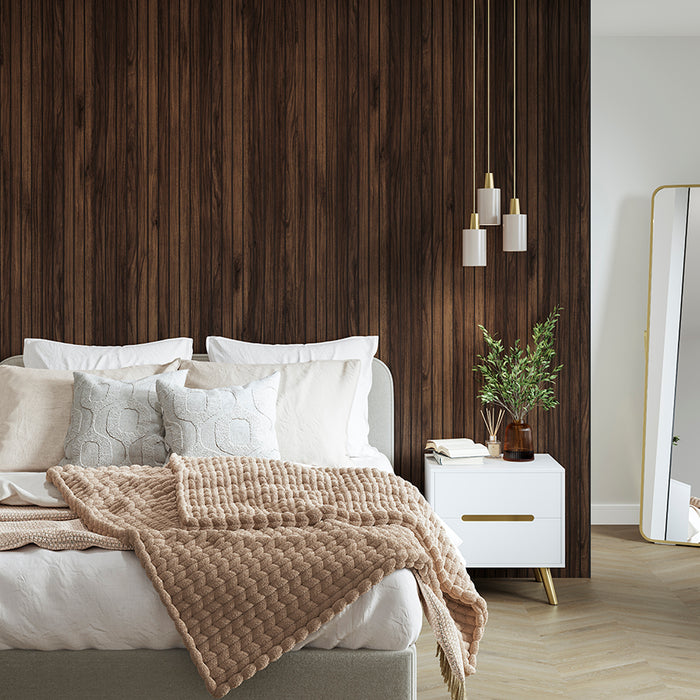 NaturePanel Warmia Walnut - Wood Slat